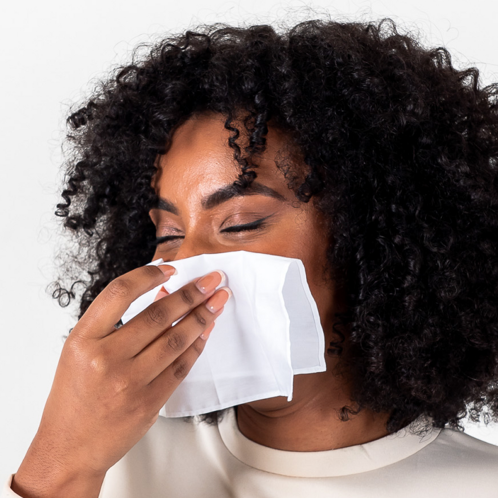 Mouchoirs Réutilisables LastTissue® - Coton Bio - Zéro Déchet - Turquoise